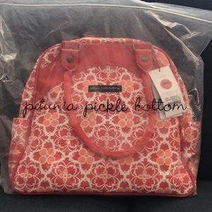 NWT Petunia Pickle Bottom Diaper Bag